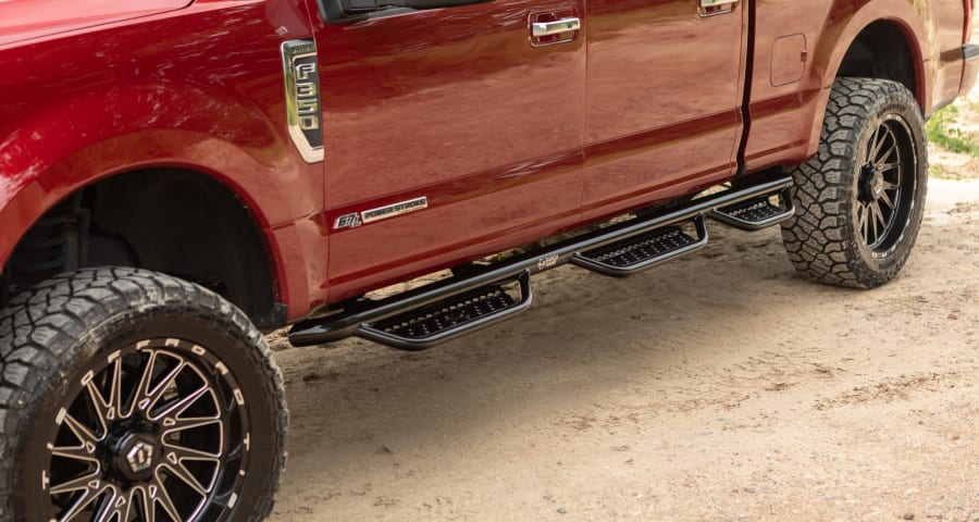 Pedane Laterali Inox - accessorio pick-up Pedane laterali Sardegna